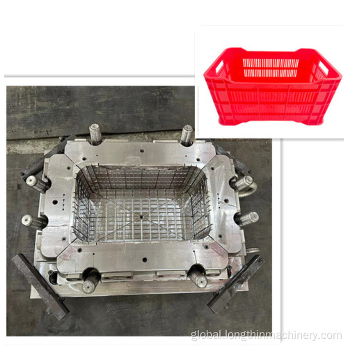 Fruit Crate Basket Professional custom plastic Injection molding crate mold Supplier